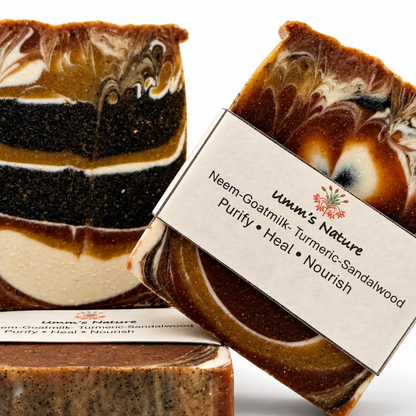 Neem, Turmeric & Sandalwood Goat Milk Soap
