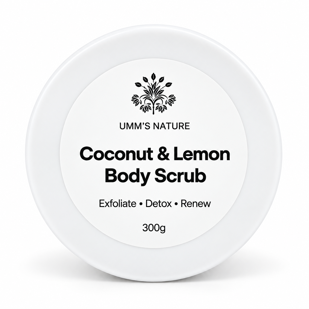 Coconut Lemon Body Scrub