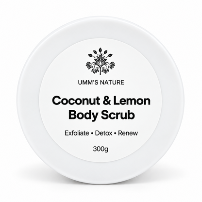 Coconut Lemon Body Scrub